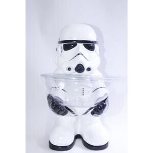 Star Wars, Stormtrooper, Candy Bowl, 18 1/2" Tall Figure, Clear, Transparent